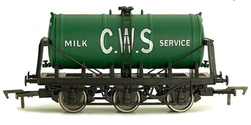 Dapol 6 Wheel Milk Tank CWS OO Gauge DA4F-031-025