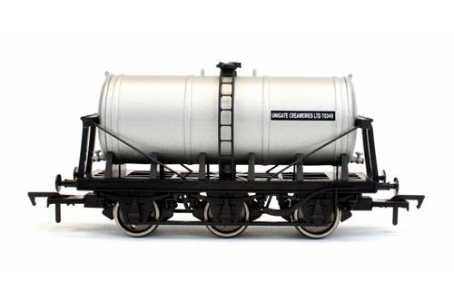 Dapol 6 Wheel Milk Tank United Creameries 70347 DA4F-031-131 OO Gauge