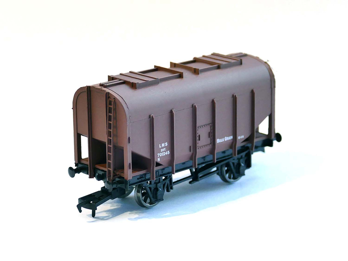 Dapol Bulk Grain Hopper LMS 701245 DA4F-036-037 OO Gauge