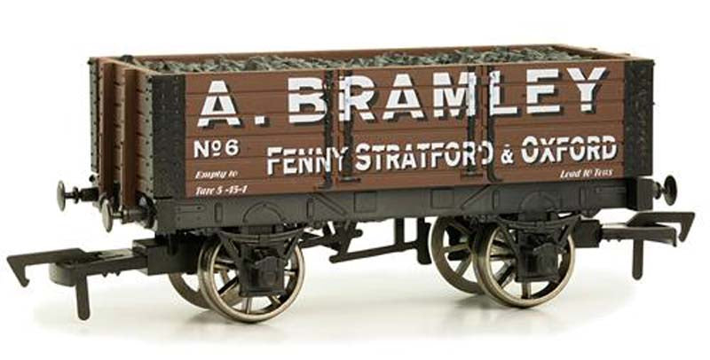 Dapol 5 Plank Wagon 9' Wheelbase A Bramley OO Gauge DA4F-052-013