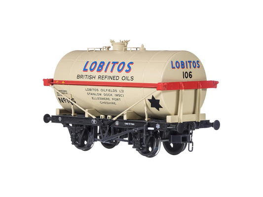 Dapol 14t Class A Tank Wagon Lobitos Stone 107 DA4F-058-005 OO Gauge
