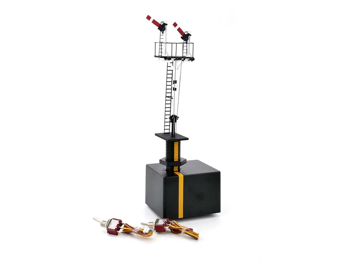 Dapol LMS Junction Signal 2 Arms Short RH Post DA4L-002-003 OO Gauge