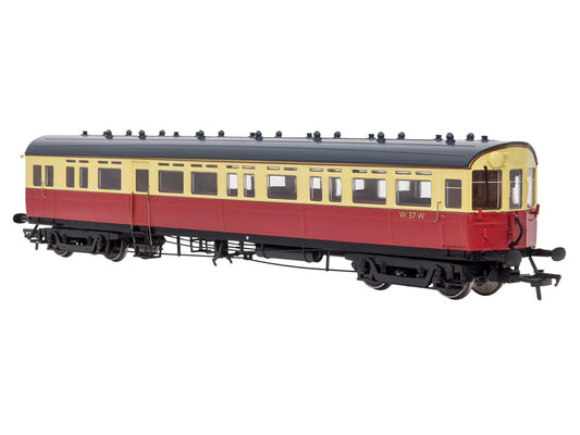 Dapol GWR Autocoach W37W BR Carmine/Cream (DCC-Fitted) DA4P-004-005D OO Gauge