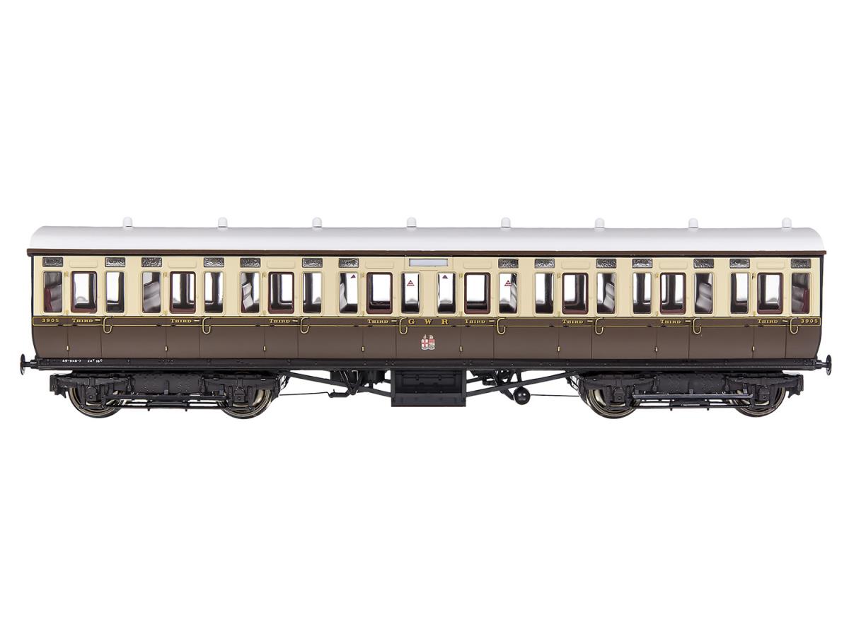 Dapol 4P-020-211 GWR Toplight Mainline City T Cty Choc/Cm All 3rd 3905 S3 OO