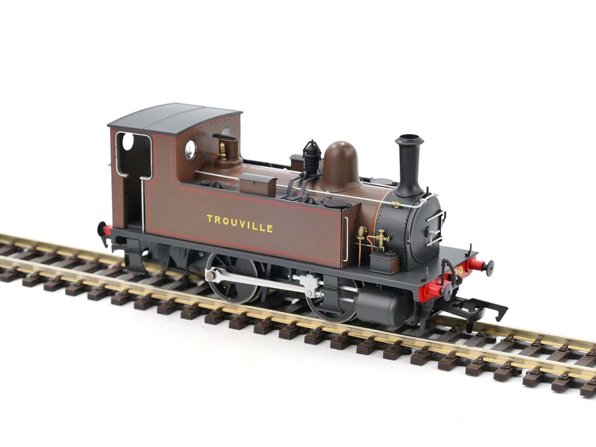 Dapol 4S-018-014 B4 0-4-0T 89 Trouville Brown OO Gauge