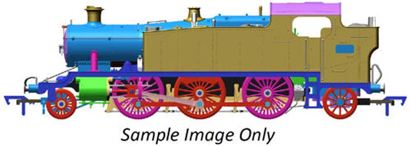 Dapol Large Prairie 2-6-2 5108 Green Shirtbutton OO Gauge DA4S-041-003