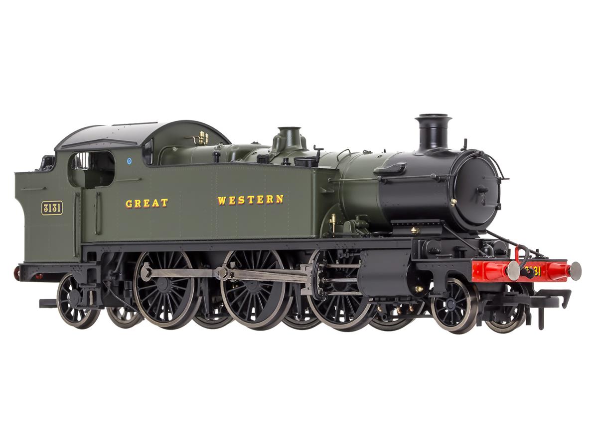Dapol Large Prairie 2-6-2 3131 Great Western Green (DCC-Sound) DA4S-041-009S OO