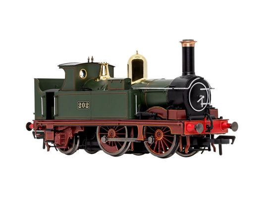 Dapol 0-4-2 517 Class GW Lined Green Red Frames 539 OO Gauge 4S-517-001
