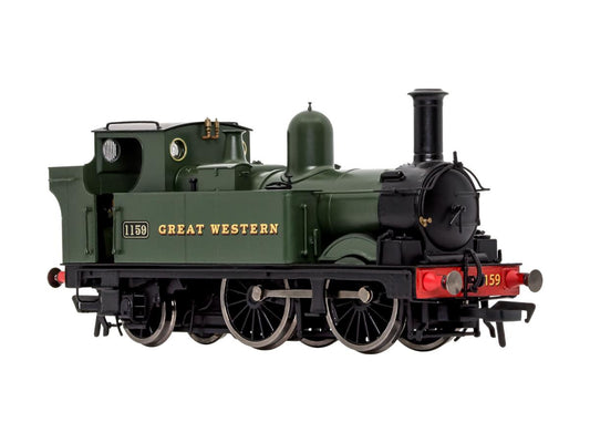 Dapol 0-4-2 517 Class Great Western Green 1159 (DCC-Fitted) OO Gauge 4S-517-005D