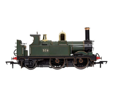 Dapol 0-4-2 517 Class Lined GW Green Black Frames 539 DA4S-517-006 OO Gauge
