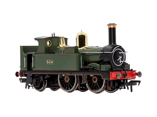 Dapol 0-4-2 517 Class Lined GW Green Black Frames 539(DCC-Sound) DA4S-517-006S