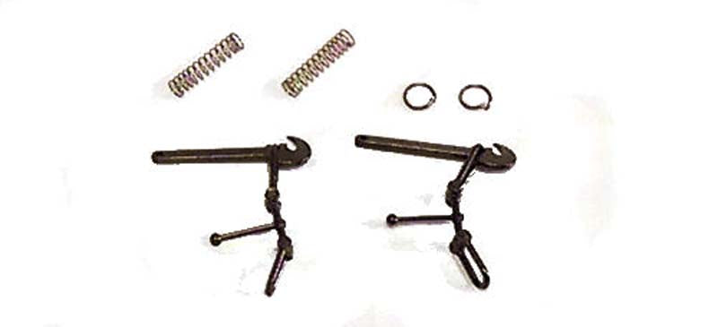 Dapol Screw Coupling with Spring & Coupling Hook (5pr) O Gauge DA7A-000-004