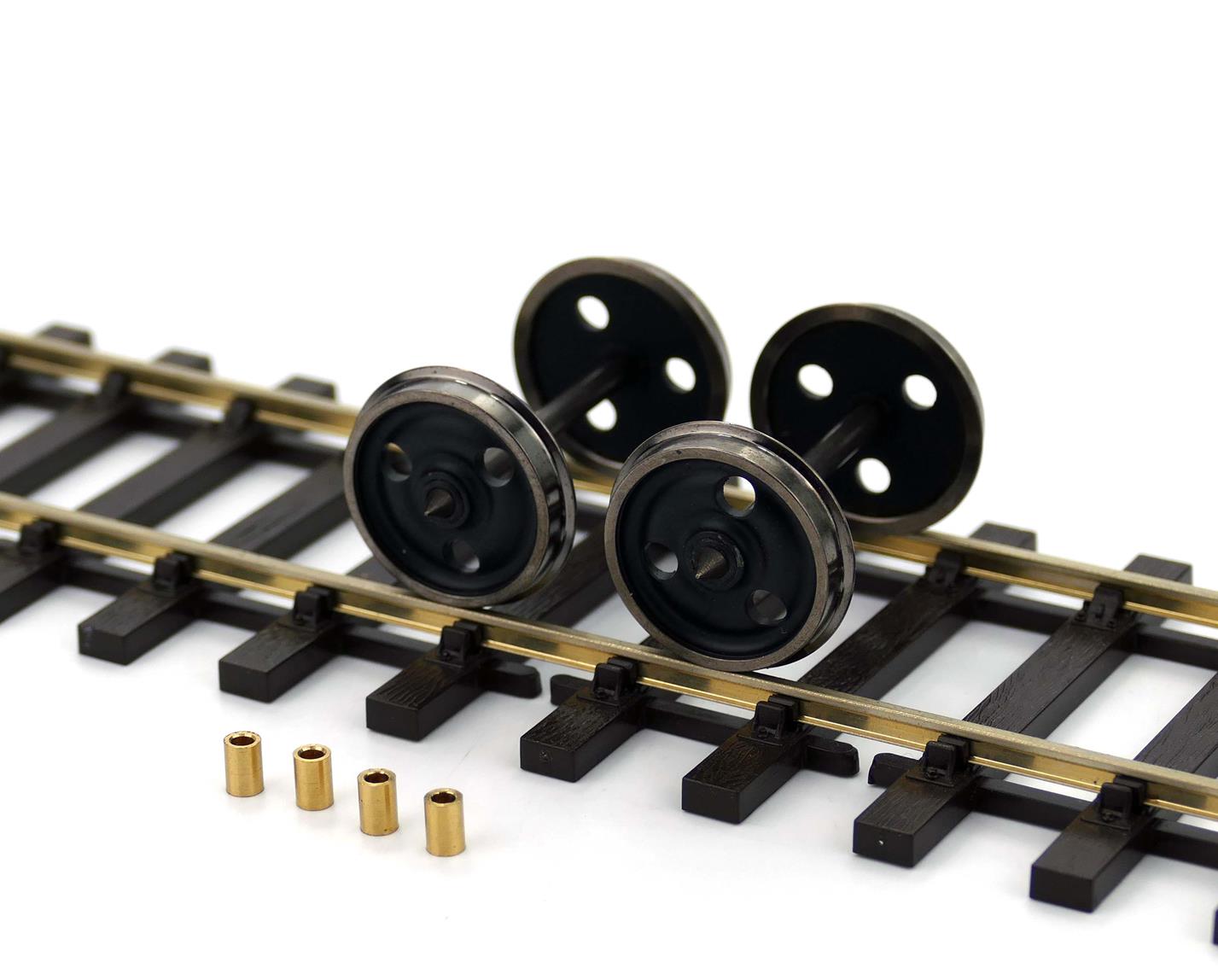 Dapol 7A-000-012 Disc Wheels (2 Axles) O Gauge