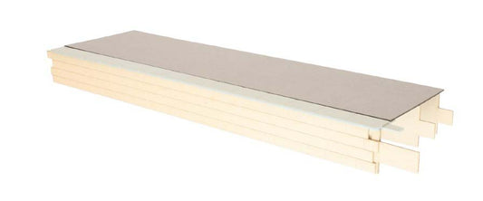 Dapol Kitmaster Genesis Platform Straight Stone Face/Tarmac Top DA7B-000-002 O Gauge