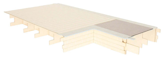 Dapol Kitmaster Genesis Platform Bay LH Stone Face/Tarmac Top DA7B-000-011 O Gauge