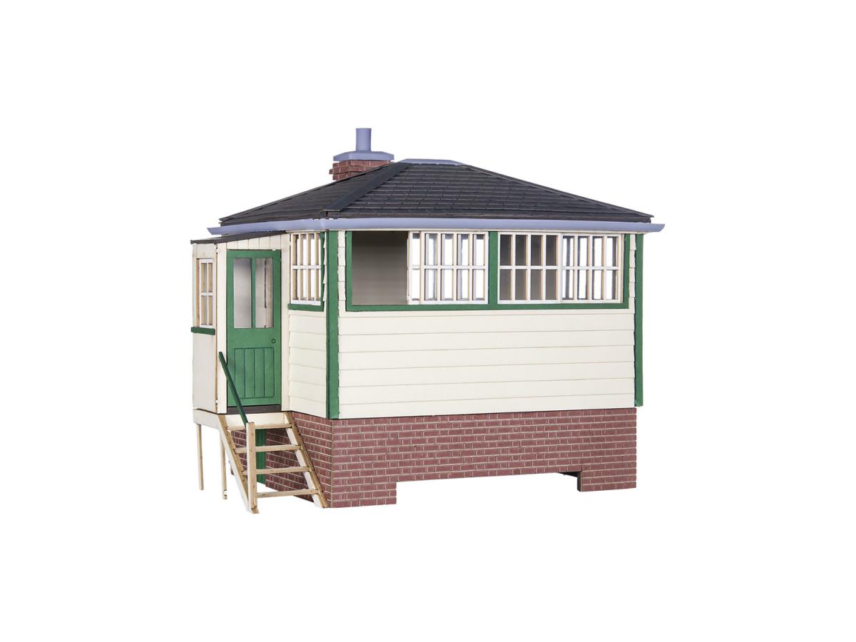 Dapol Kitmaster Genesis L&SWR Raised Signal Box (Instow) Kit O Gauge 7B-004-005