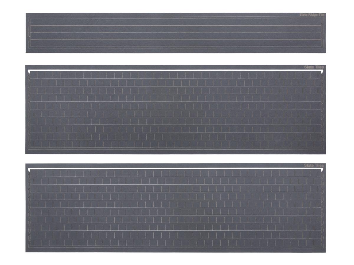 Dapol Kitmaster Roof Slate Strip Set DA7C-003-001 O Gauge