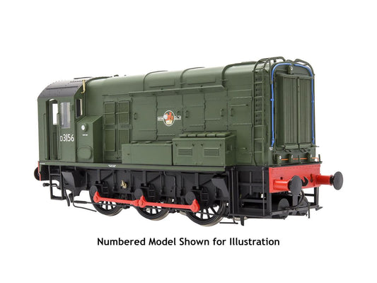 Dapol Class 08 Unnumbered BR Late Green (DCC-Sound) DA7D-008-018US O Gauge