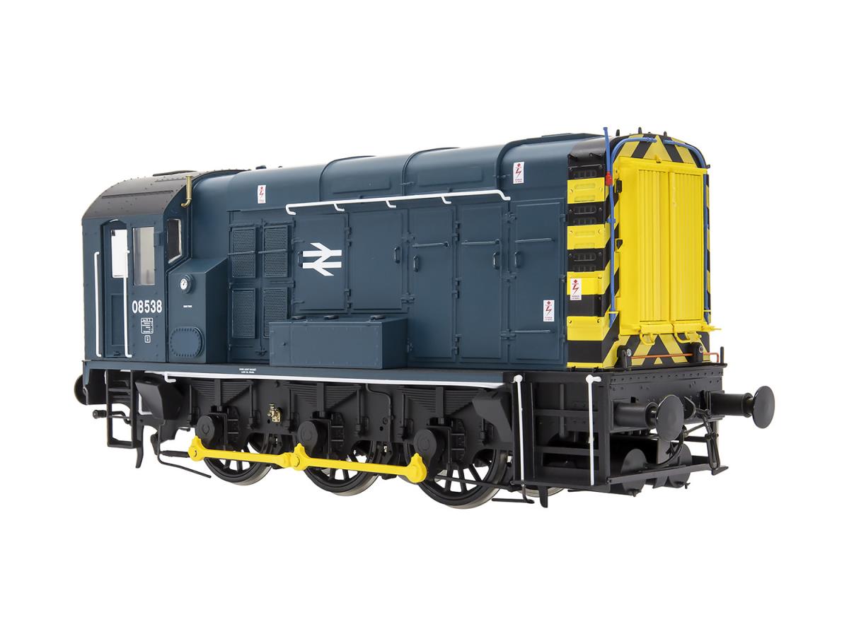 Dapol Class 08 538 BR Blue w/Wasp Stripes DA7D-008-020 O Gauge