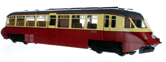 Dapol 7D-011-005S Streamlined Diesel Railcar W8W BR Carmine/Cream DCC-Sound O
