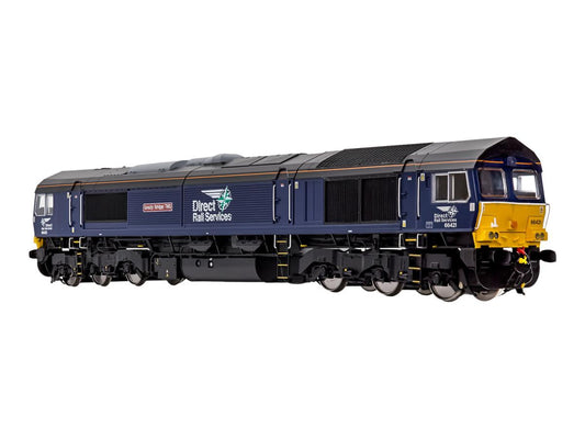 Dapol 7D-066-004DS Deluxe Class 66 421 DRS New (DCC-Sound) O Gauge