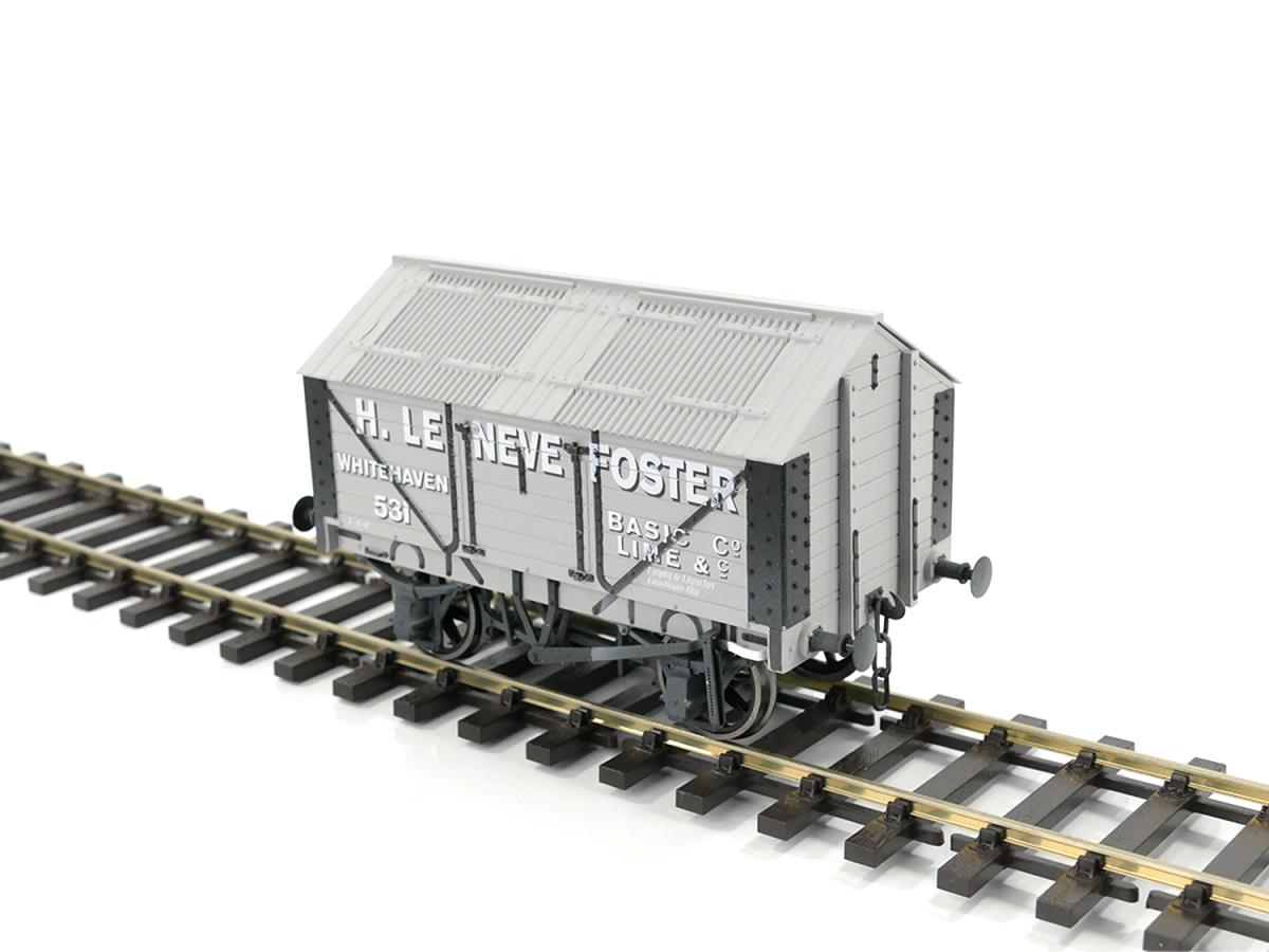 Dapol Lime Van H Le Neve Foster Weathered O Gauge DA7F-017-001W