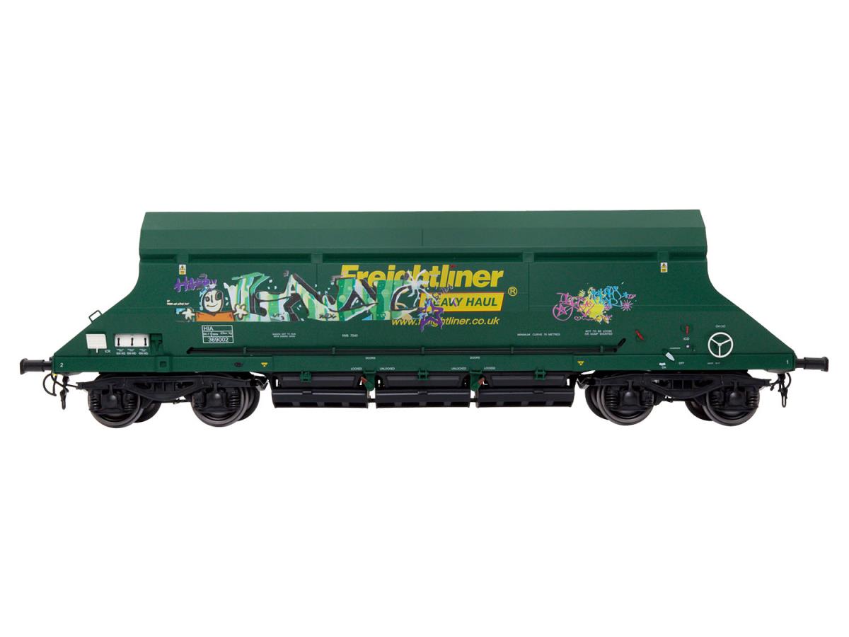 Dapol HIA Hopper Freightliner Heavy Haul Green 369002 Graffiti DA7F-026-005G1