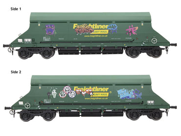 Dapol HIA Hopper Freightliner Heavy Haul Green 369002 Graffiti DA7F-026-005G