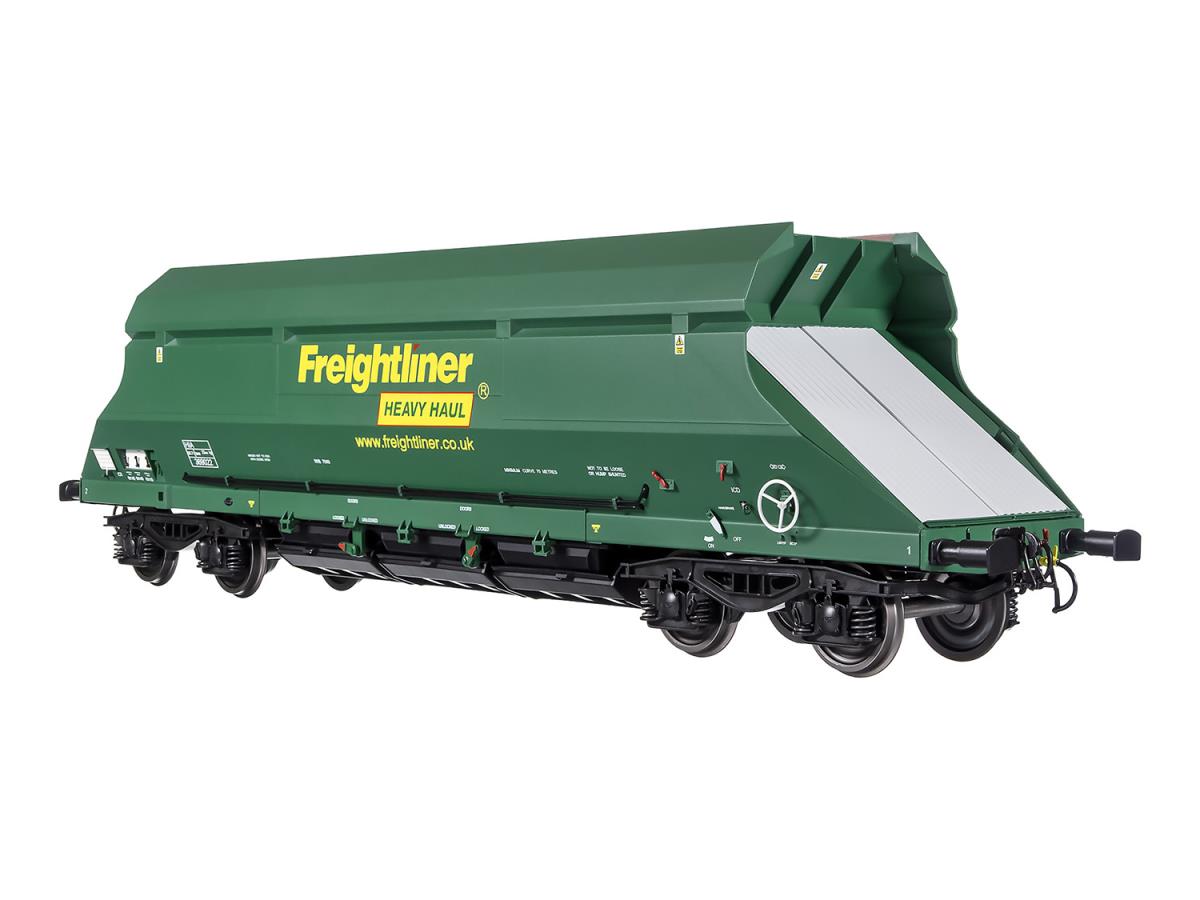 Dapol HIA Limestone Hopper Freightliner Heavy Haul Green 369020 DA7F-026-006 O Gauge