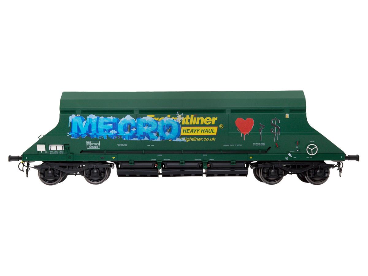 Dapol HIA Hopper Freightliner Heavy Haul Green 369020 Graffiti DA7F-026-006G1