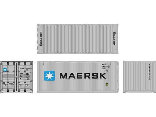 Dapol 20ft Container Maersk MRKU 692581 9 22G1 DA7F-028-001 O Gauge