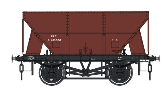 Dapol 24t Steel Hopper BR Bauxite B435007 O Gauge 7F-033-001