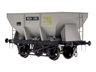 Dapol 24t Steel Hopper United Steel BR Grey B436275 DA7F-033-008 O Gauge