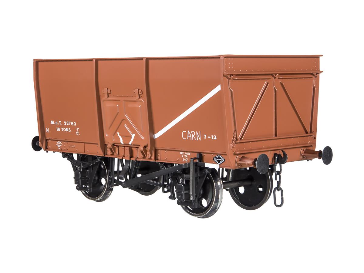 Dapol 14t Slope Sided Mineral Wagon Bauxite MOT 23763 O Gauge 7F-041-003