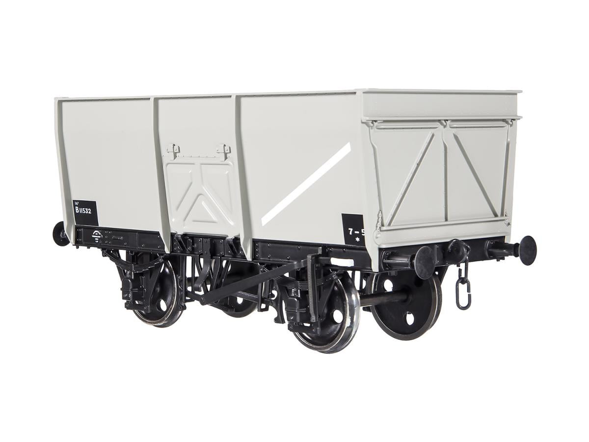Dapol 14t Slope Sided Mineral Wagon BR Grey B11532 O Gauge 7F-041-004