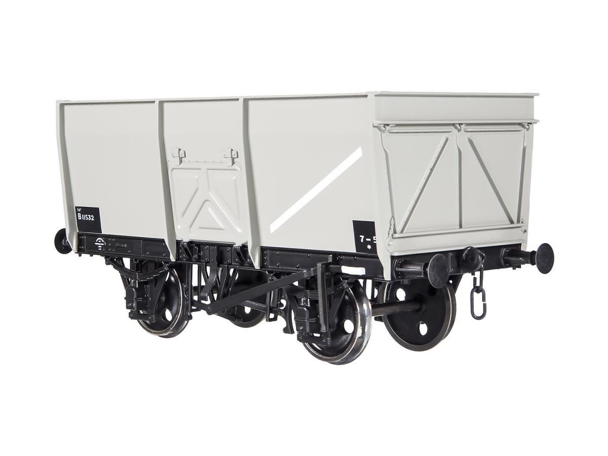 Dapol 14t Slope Sided Mineral Wagon BR Grey B197525 O Gauge 7F-041-008