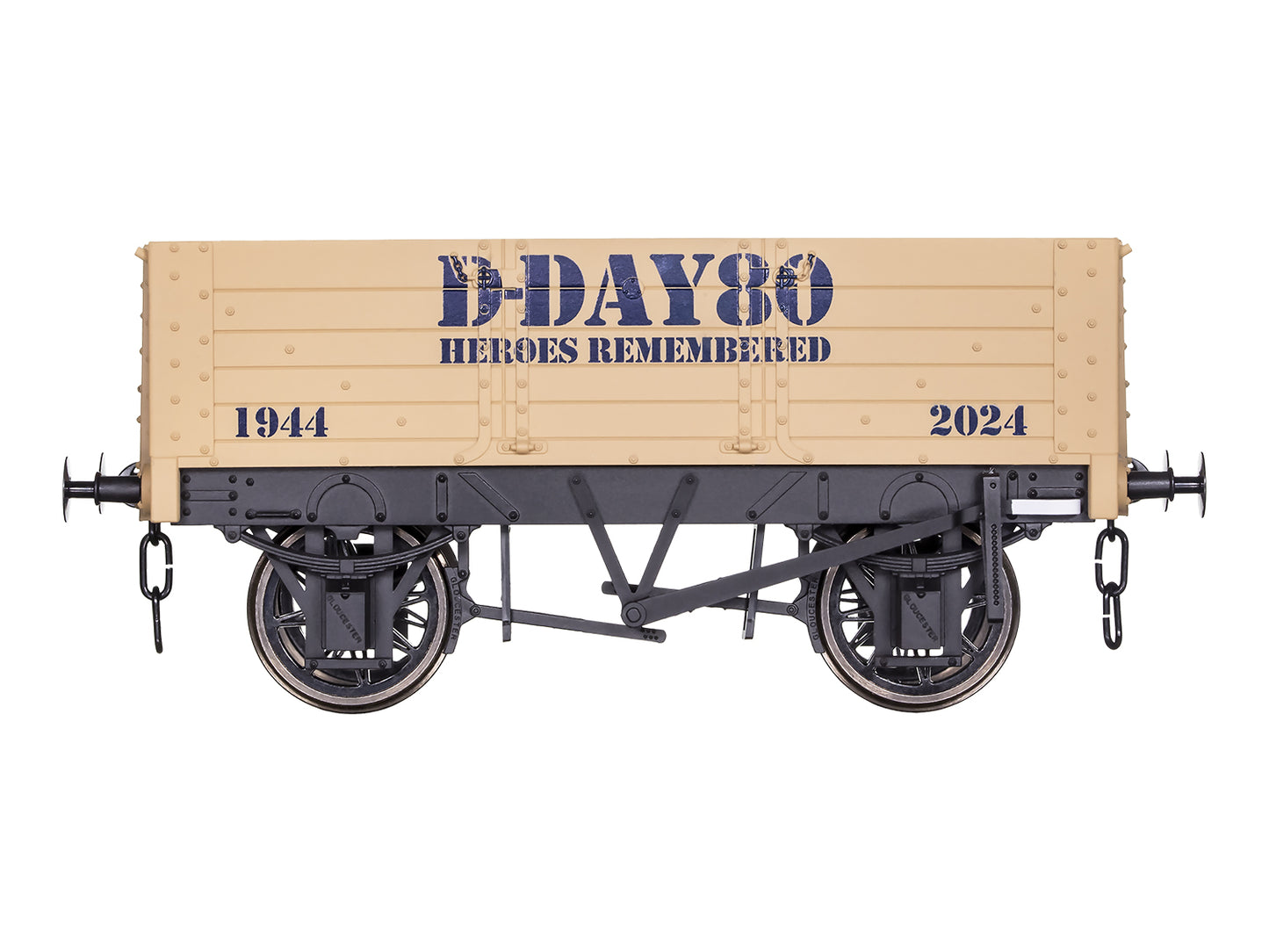 Dapol 5-Plank Wagon 9ft Wheelbase D-Day 80th Anniversary 7F-052-015