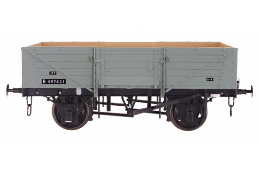 Dapol 7F-053-010 5 Plank Wagon Corrugated End Diagram 39 Grey B497621 O Gauge