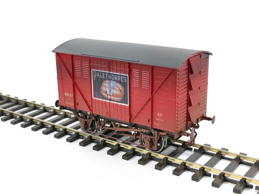 Dapol BR Meat Van Palethorpe Sausages Weathered DA7F-054-006W O Gauge