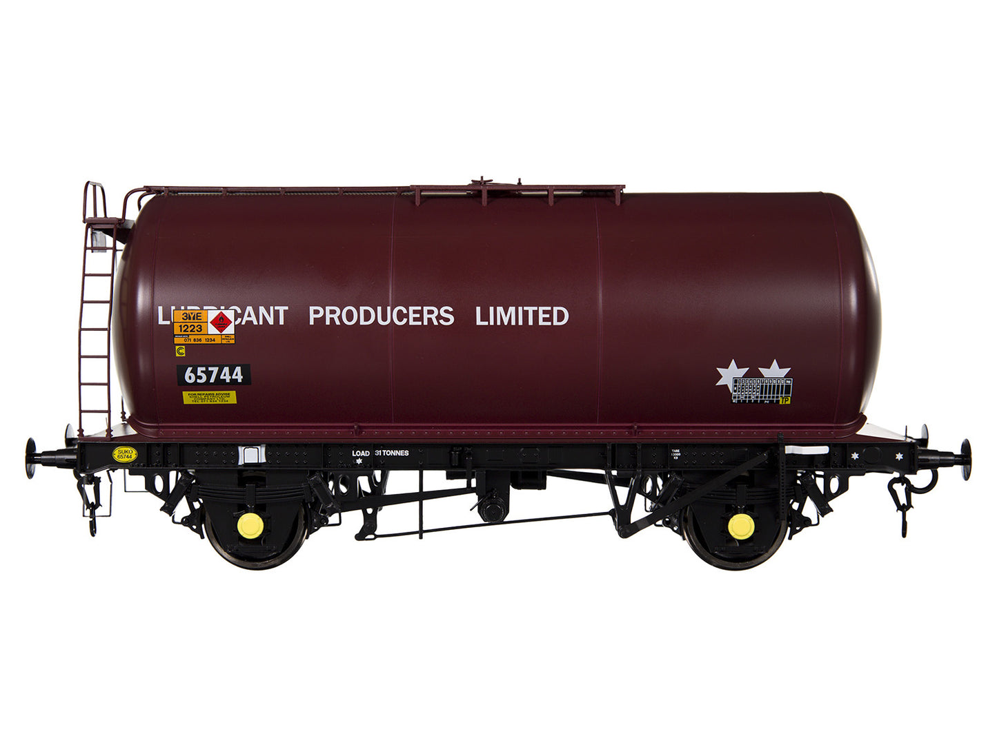Dapol 7F-064-008 45t TTA Tank Wagon LPL Maroon 65744 O Gauge