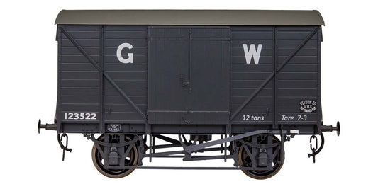 Dapol 7F-066-002 GW Standard 12t Van Grey 123522 O Gauge