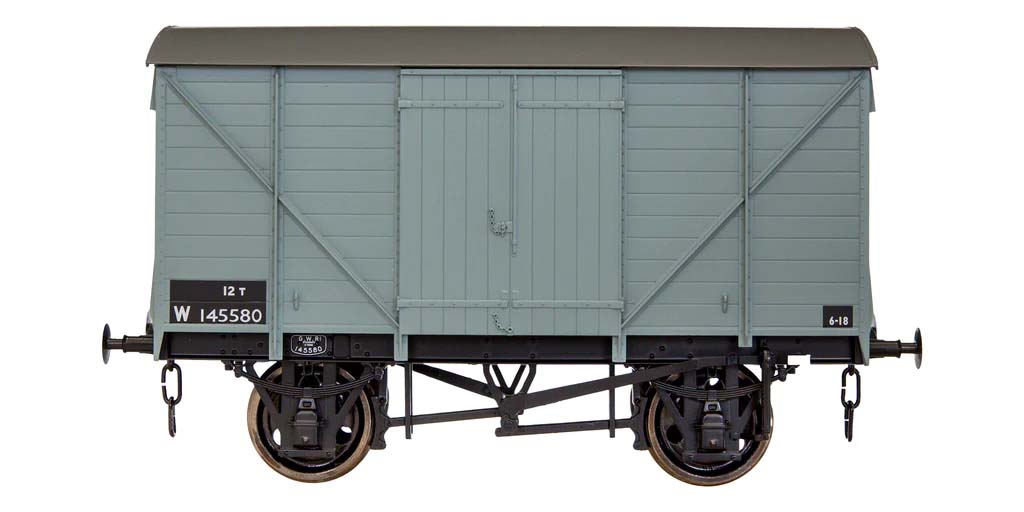 Dapol 7F-066-004 GW Standard 12t Van BR Western Grey W145580 O Gauge
