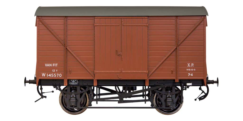 Dapol 7F-066-005 GW Standard 12t Van Vanfit BR Western Bauxite W145570 O Gauge