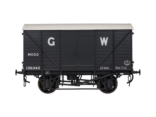 Dapol 12t Mogo Van Great Western Grey 126342 DA7F-068-001 O Gauge