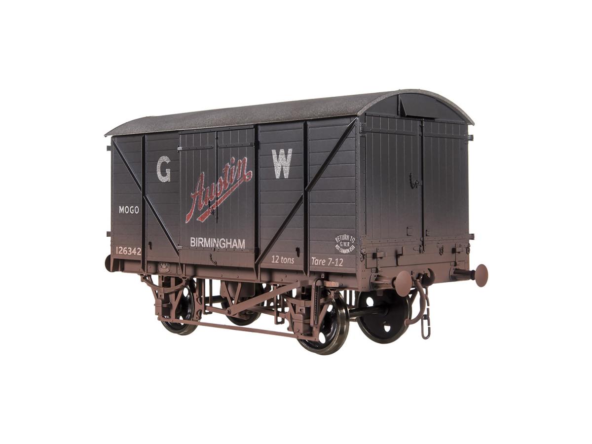 Dapol 12t Mogo Van Austin 126342 Weathered O Gauge