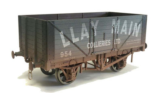Dapol 8 Plank Wagon Llay Main 954 Weathered O Gauge DA7F-080-020W