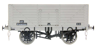 Dapol 8 Plank Wagon BR Grey P308250 DA7F-080-036 O Gauge