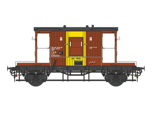 Dapol 20t Brake Van CAR BR Bauxite B954921 DA7F-200-021 O Gauge
