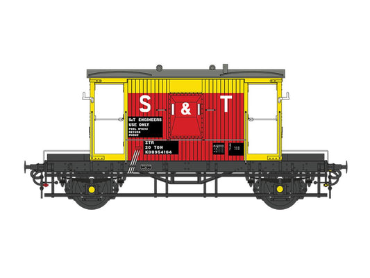 Dapol 20t Brake Van ZTR BR S&T KDB954164 DA7F-200-022 O Gauge