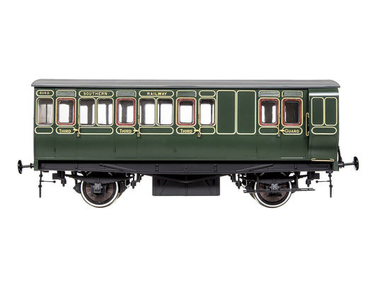 Dapol Stroudley 4whl Brake 3rd Southern L/Green 4143(DCC-Fitted) DA7P-020-551D O